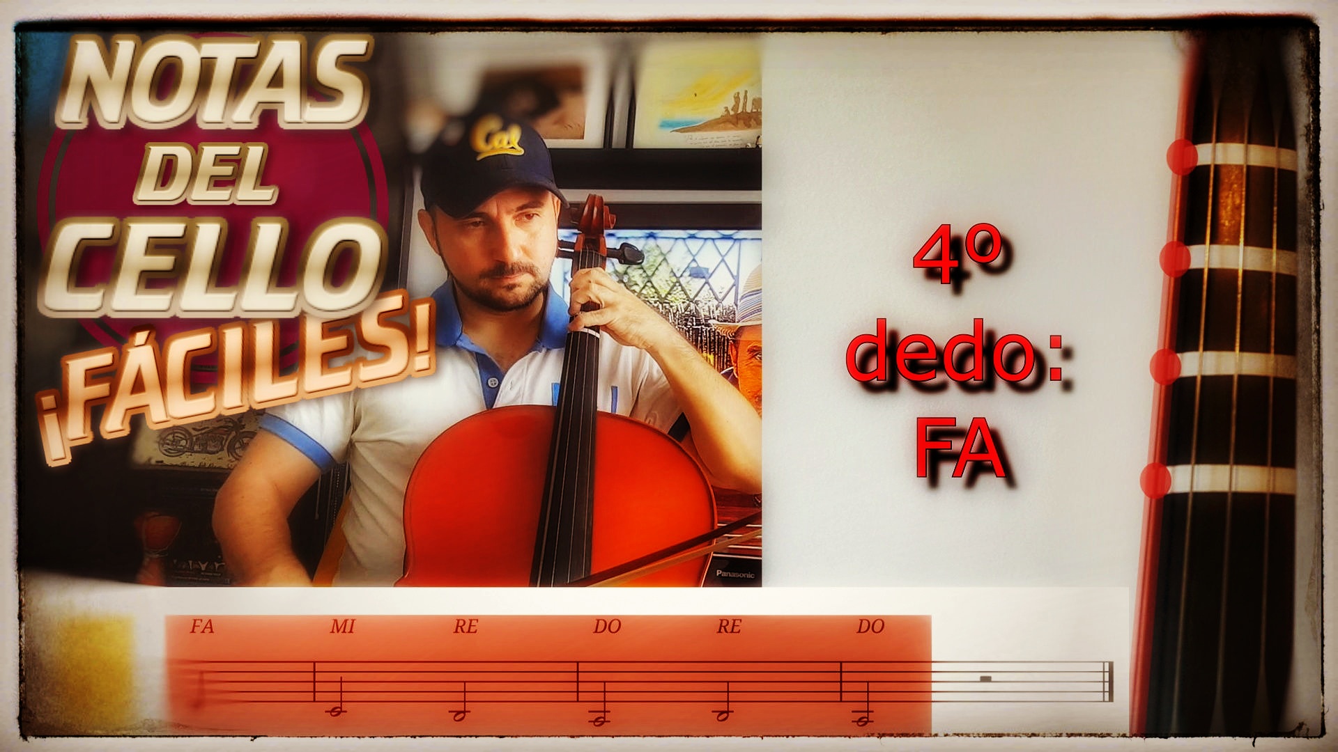 Notas del violonchelo para principiantes – Lección 9